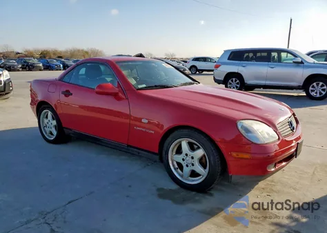 1998 Mercedes-Benz Slk 230 Kompressor из США, поврежденный, VIN WDBKK47F7WF058115